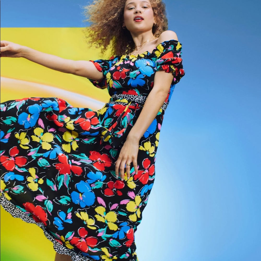 Rixo for Target floral dress sz 6 NWT